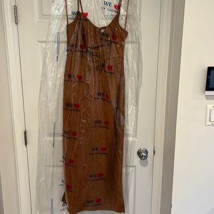 Cali Satin Charmeuse Dress